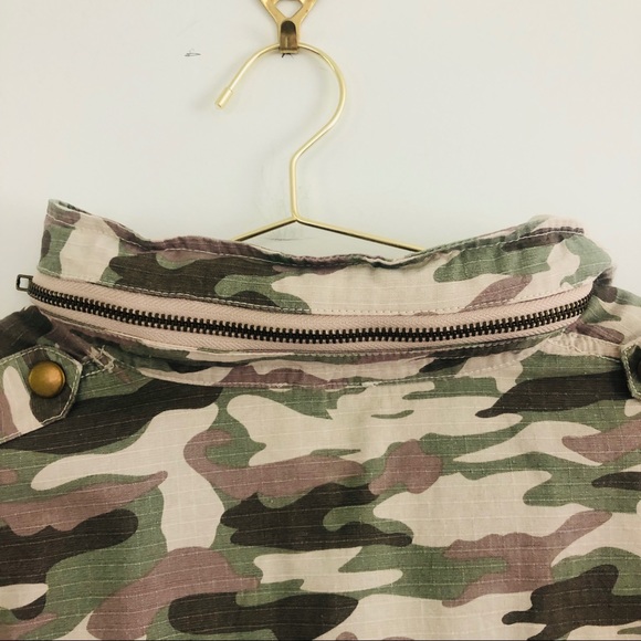 Sugarlips Kenza Camo Jacket size L Cotton STJ7753 - Picture 6 of 7